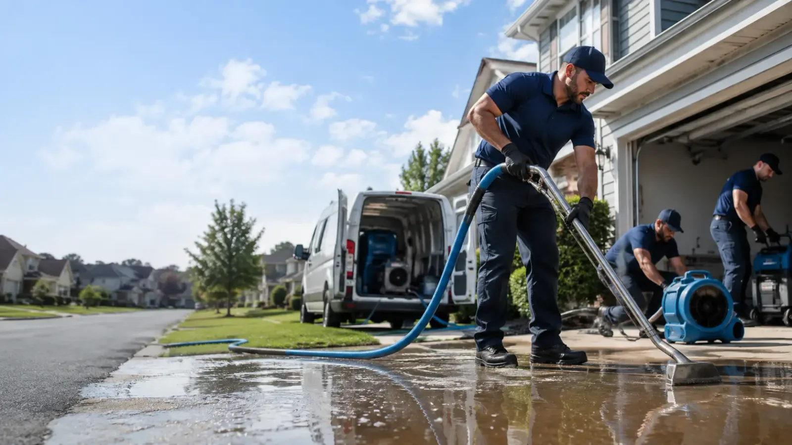 Flood Damage Restoration in Tussy, OK